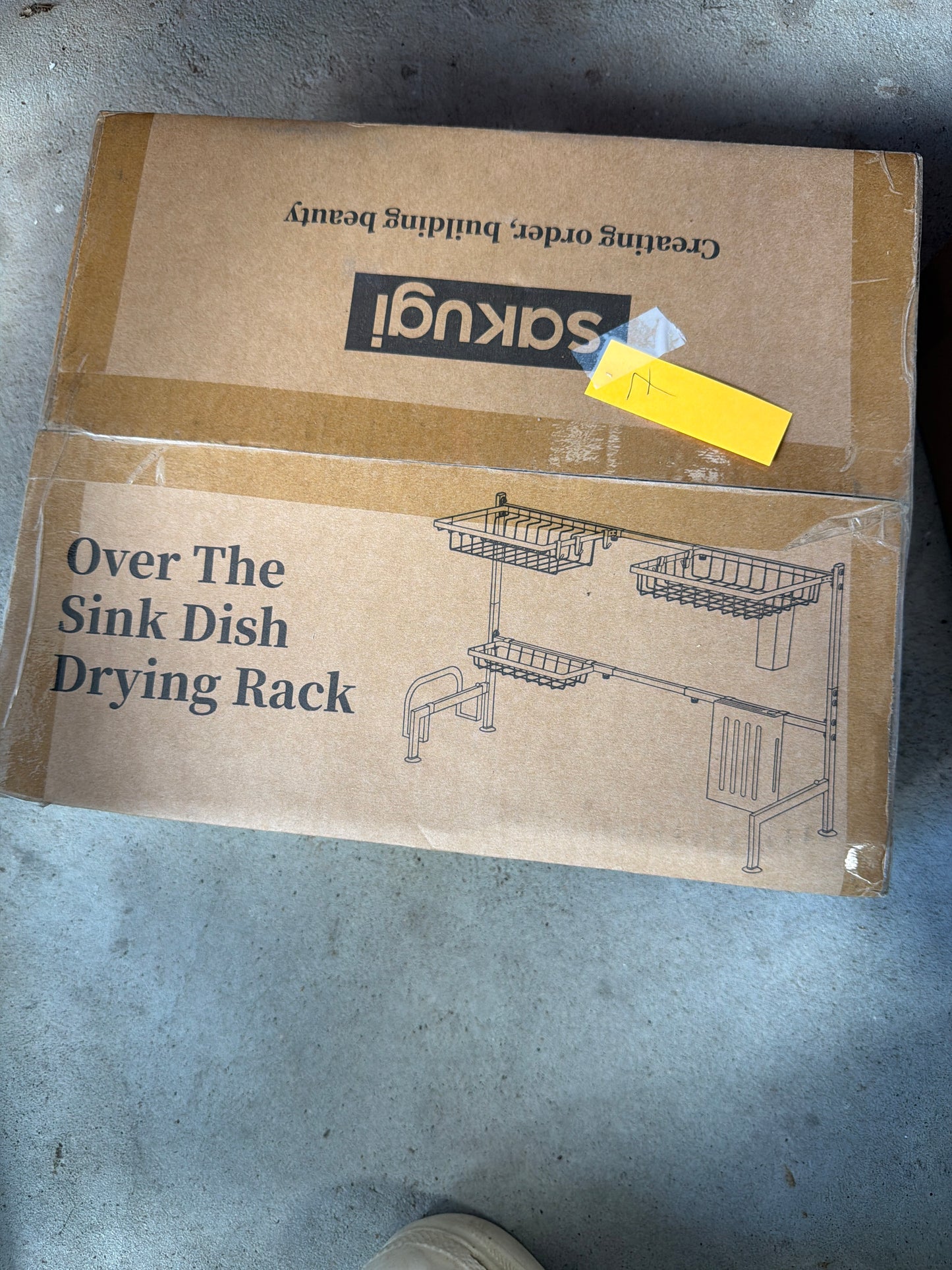 Over The Sink Dish Drying Rack