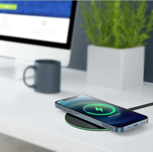 15W fast wireless charger charging efficiency is faster and more stablExperience ultra-fast wireless charging with the 15W Boost Charge Wireless Charging Pad. Enjoy the advanced power of up to 15-watts, easily and safely powering your indoorTOPDEALTOPDEAL15W fast wireless charger charging efficiency