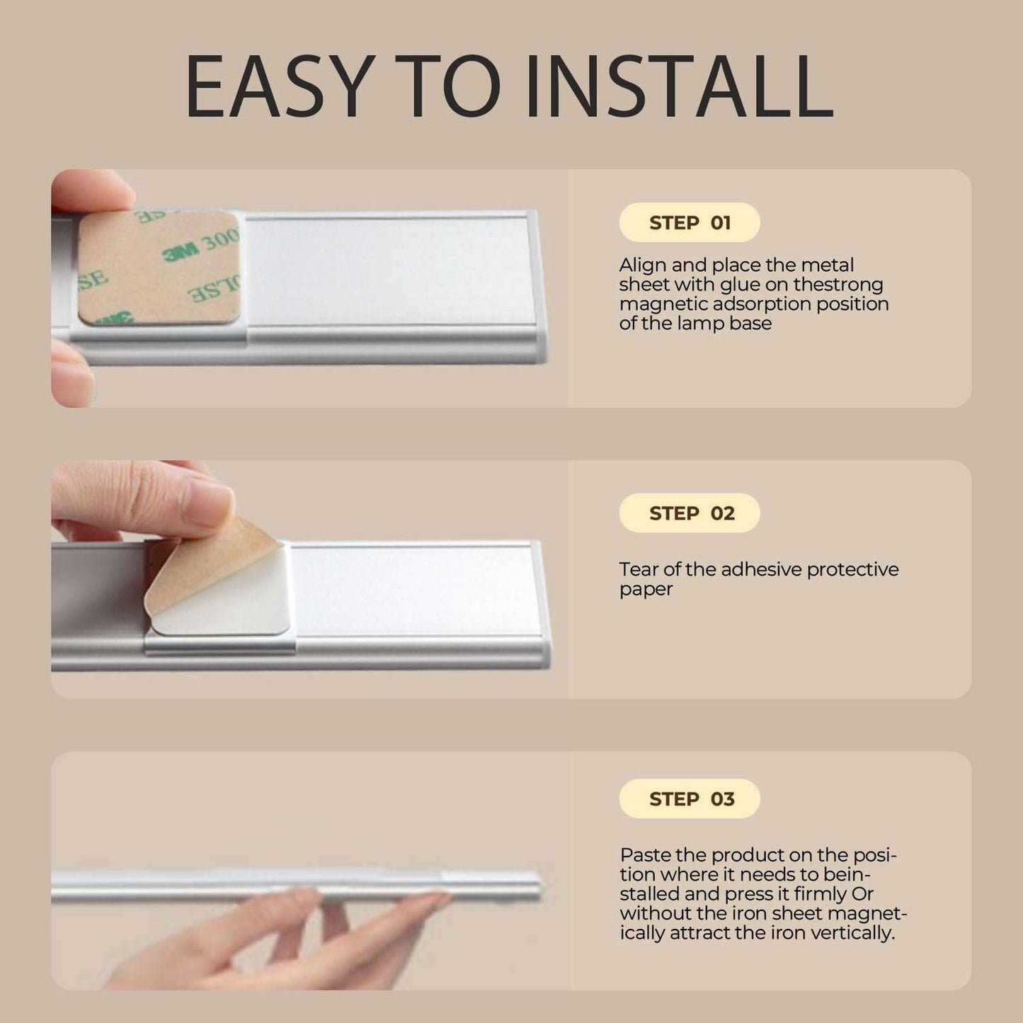Magnetic Rechargeable Under Counter Closet Light, Cordless Night Light Our Magnetic Rechargeable Under Counter Closet Light is the perfect solution for a brighter kitchen, wardrobe, cupboard, or drawer. With its motion sensor technoloindoorTOPDEALTOPDEALCounter Closet Light, Cordless Night Light Strip 8 InchMagnetic Rechargeable Under Counter Closet Light, Cordless Night Light