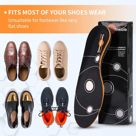 Orthotic Insoles, QBK Arch Support Insoles with Achilles Tendonitis Su FocusOnFeet orthotic insoles provide long-lasting real pain relief and improved alignment for feet, reducing stress on knees, heels and back. The wide, deep heel coutdoorTOPDEALTOPDEALOrthotic InsolesOrthotic Insoles, QBK Arch Support Insoles with Achilles Tendonitis Su