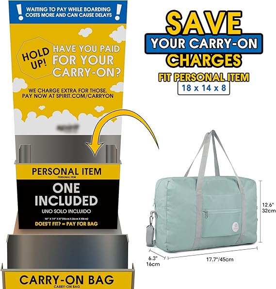 Foldable travel duffel bag