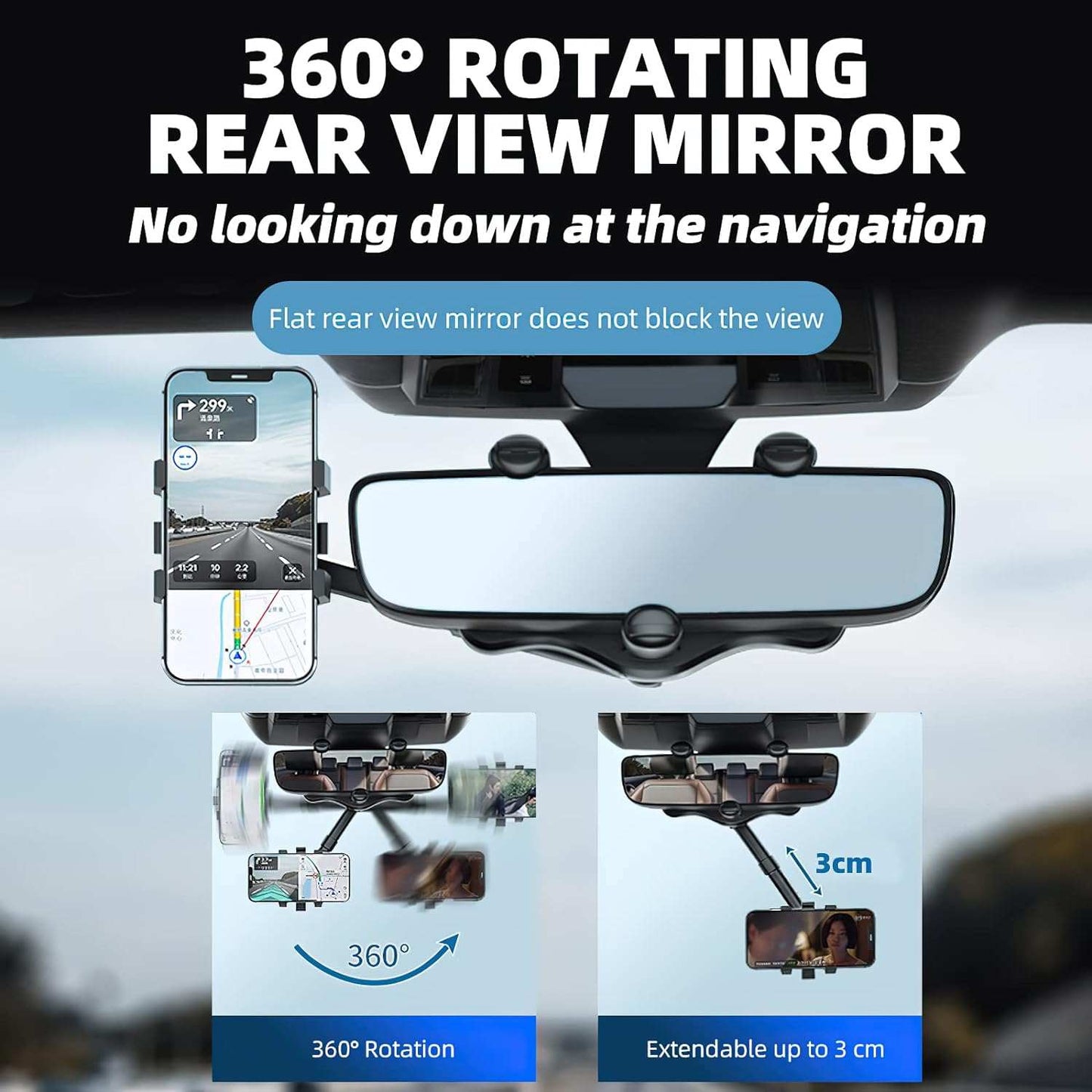 Car mobile phone holder Our Rotatable and Retractable Car Mobile Phone Holder is the perfect driving companion! Place or take your phone with just one hand, thanks to the secure four-claoutdoorTOPDEALTOPDEALCar mobile phone holder Car mobile phone holder