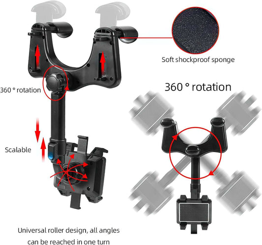 Car mobile phone holder Our Rotatable and Retractable Car Mobile Phone Holder is the perfect driving companion! Place or take your phone with just one hand, thanks to the secure four-claoutdoorTOPDEALTOPDEALCar mobile phone holder Car mobile phone holder