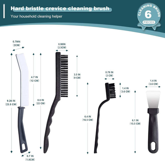 Multifunctional Cleaning Brush Tool Kits (10 PCS)