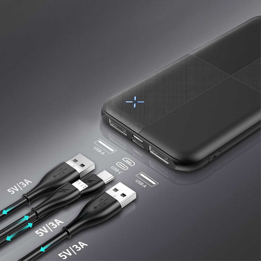 Power Bank 10000mAh Portable Charger,USB C High-Speed
