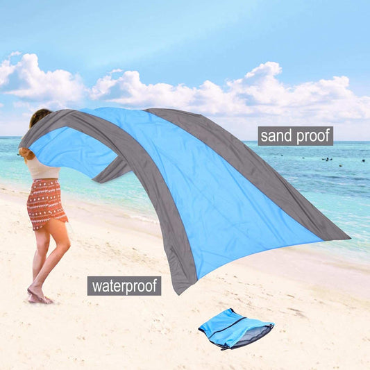 Beach Blanket (Blue and orange shipped randomly)