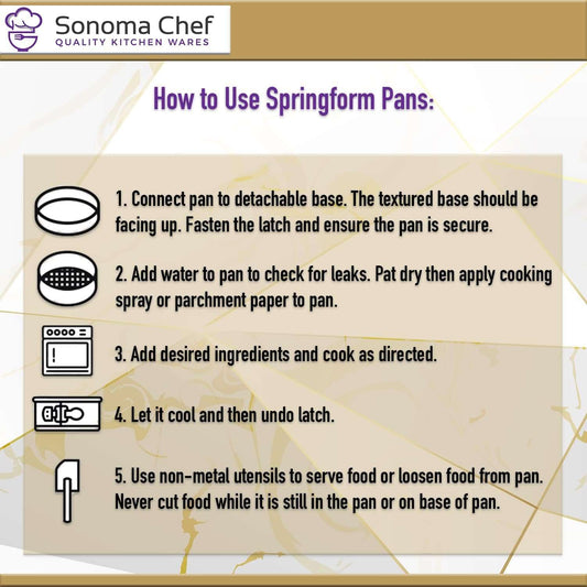 Cake Pan Sets for Baking + Cake Decorating Kit (4, 7, 9 Inch) Stop wasting time scrubbing pans and start baking with confidence with this heavy-duty Springform Set! Crafted with stainless steel and a double layer of nonstick indoorTOPDEALTOPDEALCake Pan Sets for Baking + Cake Decorating KitCake Pan Sets for Baking + Cake Decorating Kit (4, 7, 9 Inch)