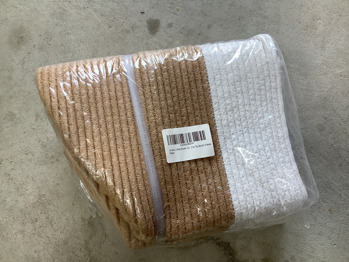 Lemiran 2 pack Woven Cot