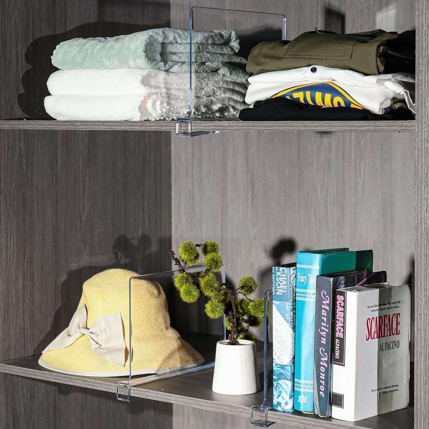 Transparent acrylic partition (6 Pack)