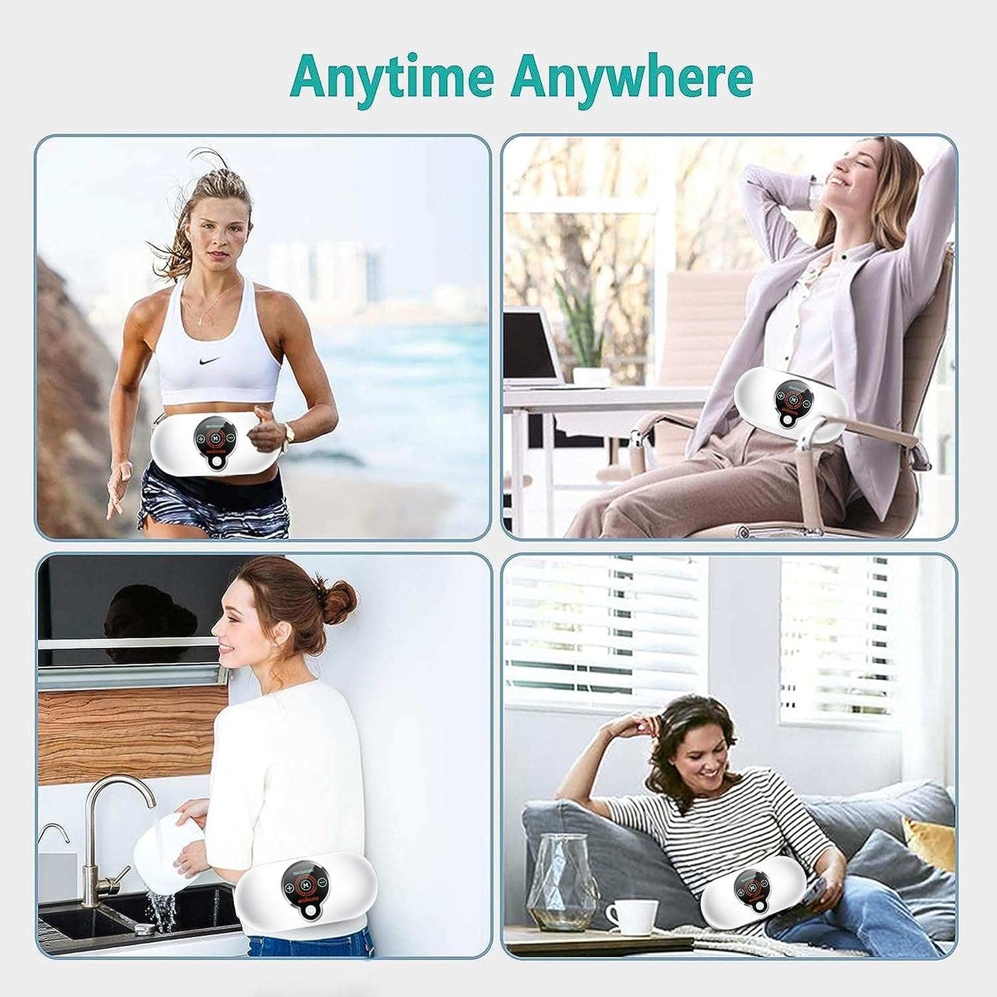 Portable Wireless Electronic Vibration Heating Massage BeltProduct Description
Heated vibrating sports belt
The main heat meter can relieve abdominal discomfort and lower back discomfort caused by fatigue
Two motors aindoorTOPDEALTOPDEALPortable Wireless Electronic Vibration Heating Massage Belt