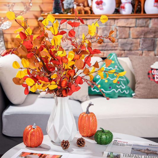 Thanksgiving flower arrangement home decoration