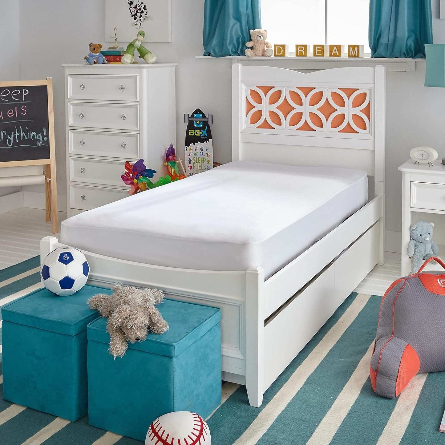 Waterproof Mattress Protector Full, BreathableExperience a cozy, undisturbed sleep with the BG-X Basic Mattress Protector. Crafted from lightweight, breathable fabric, the protector secures to your mattress withindoorTOPDEALTOPDEALmattress protectorWaterproof Mattress Protector Full, Breathable