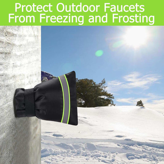 Outdoor Faucet Cover, Thicken Outdoor Faucet Covers for Winter Freeze Protect your outdoor faucets from freezing and frost with our upgraded thicken faucet covers. Made with three layers of strong and waterproof materials, including hioutdoorTOPDEALTOPDEALOutdoor Faucet CoverOutdoor Faucet Cover, Thicken Outdoor Faucet Covers for Winter Freeze
