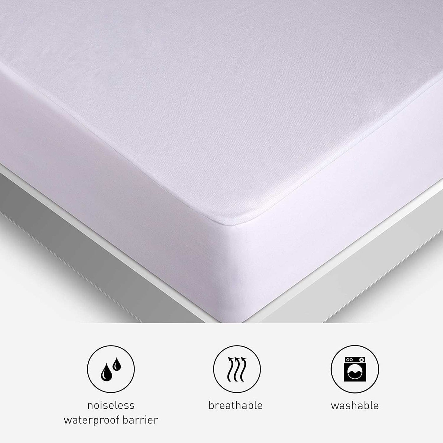 Waterproof Mattress Protector Full, BreathableExperience a cozy, undisturbed sleep with the BG-X Basic Mattress Protector. Crafted from lightweight, breathable fabric, the protector secures to your mattress withindoorTOPDEALTOPDEALmattress protectorWaterproof Mattress Protector Full, Breathable