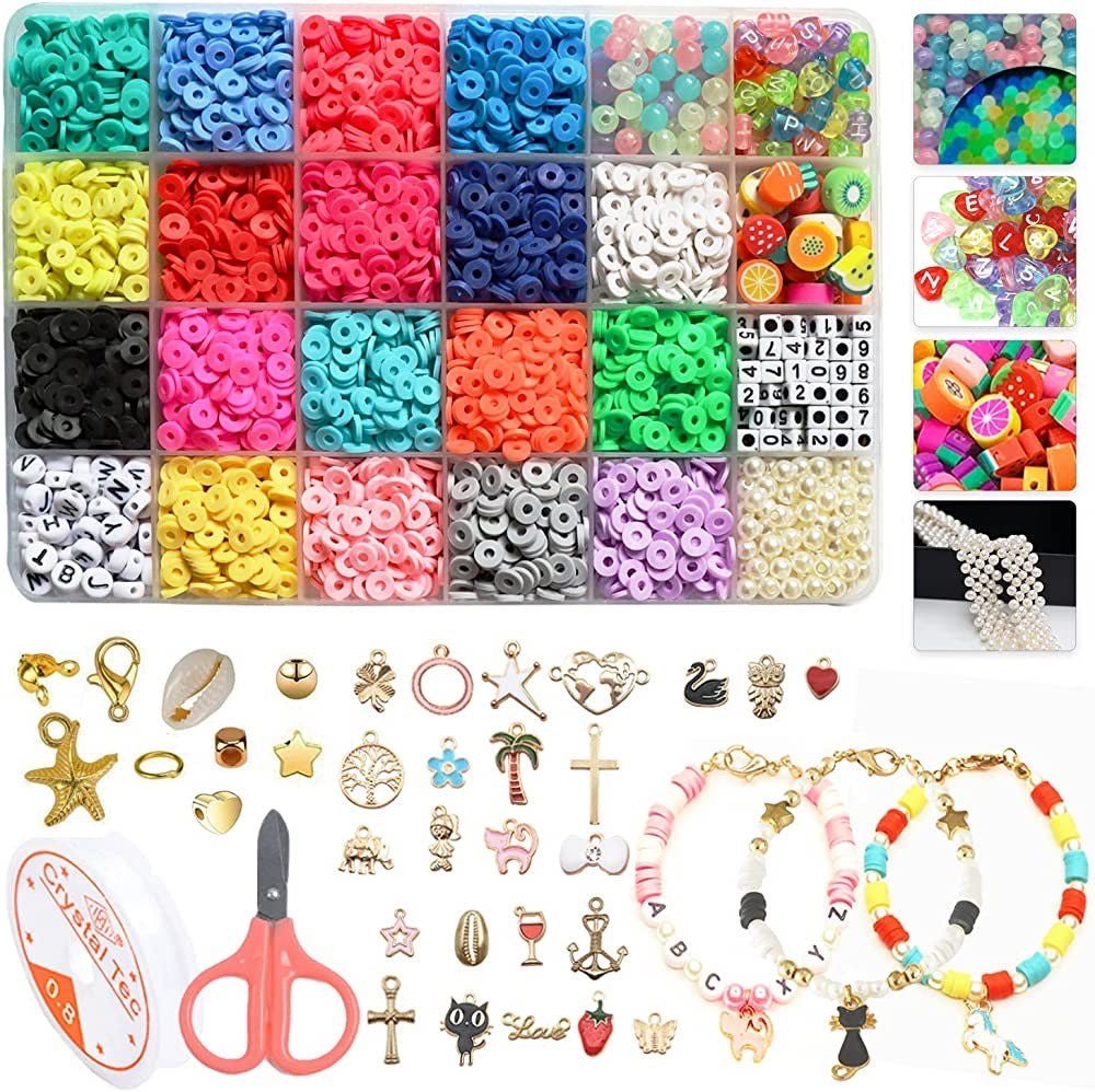 Toy Bracelet Making Kit Beads for Charm Jewelry Making Kit Supplies DI
This Toy Bracelet Making Kit offers a unique crafting experience for kids ages 6-12! Let your little ones get creative with glass seed beads, letter beads, 3 rollsindoorTOPDEALTOPDEALCharm Jewelry Making Kit Supplies DIY Art Halloween
