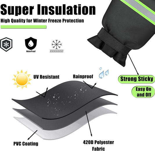 Outdoor Faucet Cover for Winter Freeze Protection