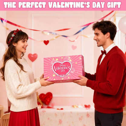 Valentines Day Gifts for Kids - 24Pcs Taba Squishies Kit Fidget Toys with Greeting Cards