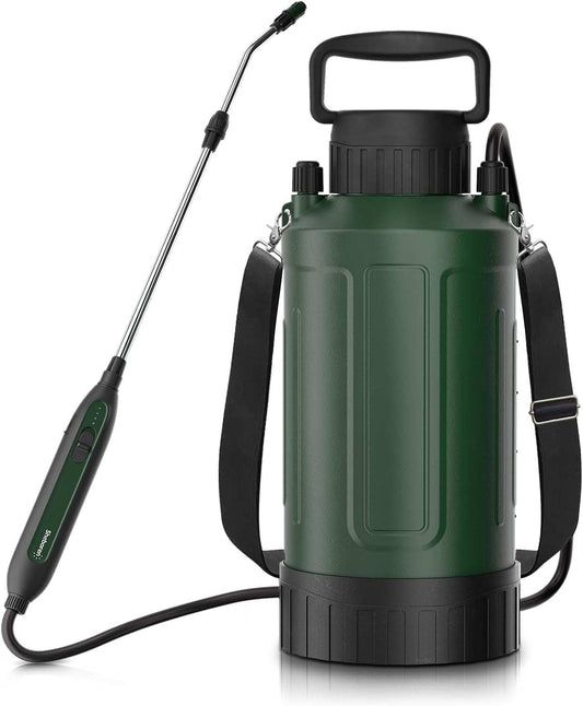 6L Electric Sprayer  Garden Spray with USB Charging Handle Capacity Adjustable Nozzle