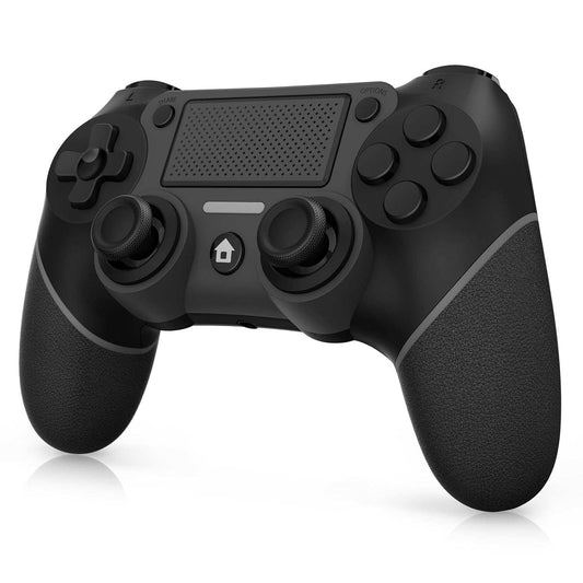 Ubsvaky Wireless Controller for PS4, Wired P-4 Pro Controller with Paddles, Black P-4 Controller Accessories, P-4 Accessories Perfect Adaptive Full Version 4/4