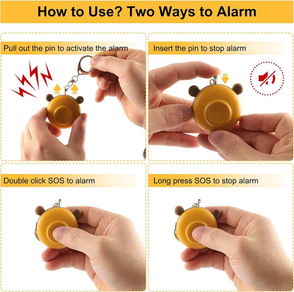 Rechargeable Personal Safety Alarm