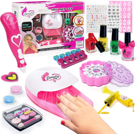 Nail polish set for girlsGot a special princess in your life? Make her sparkle with this Nail Art Polish Set for Girls! Perfect for her next manicure/pedicure party or just for herself, thisindoorTOPDEALTOPDEALNail polish set for girls.Nail polish set for girls