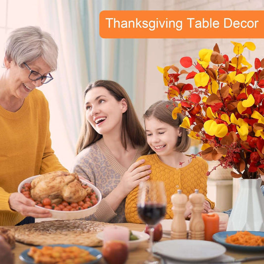 Thanksgiving flower arrangement home decoration