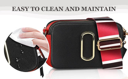 Crossbody Bags Women Leather Snapshot Bag