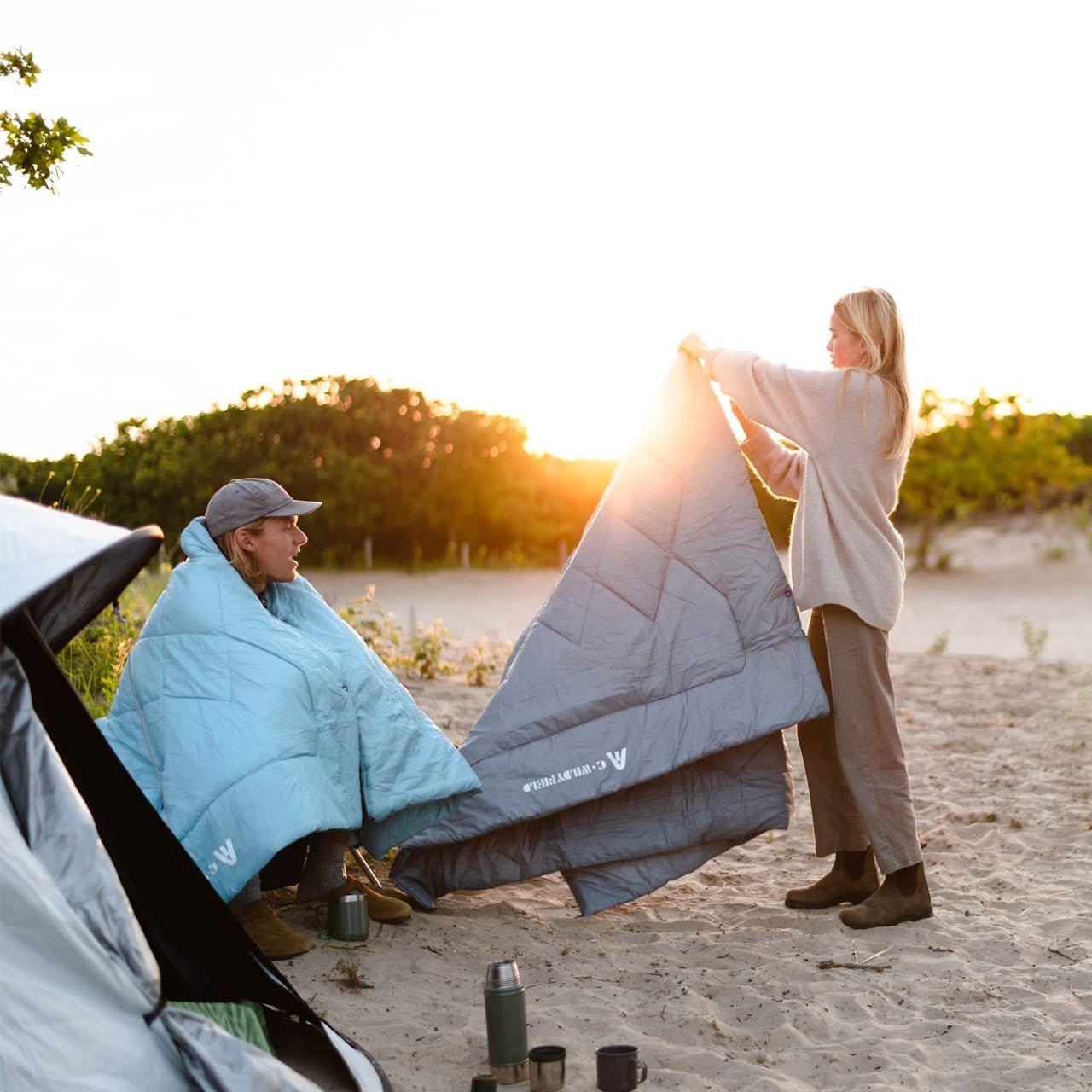 Multifunction blanket wearable camping blanketBring the comforts of home to the great outdoors with this multifunction wearable camping blanket! Made with a specifically designed fabric, this blanket offers all outdoorTOPDEALTOPDEALMultifunction blanket wearable camping blanket