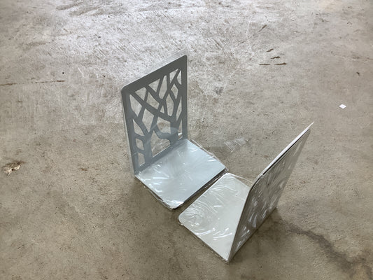 Metal Book Ends for Shelf